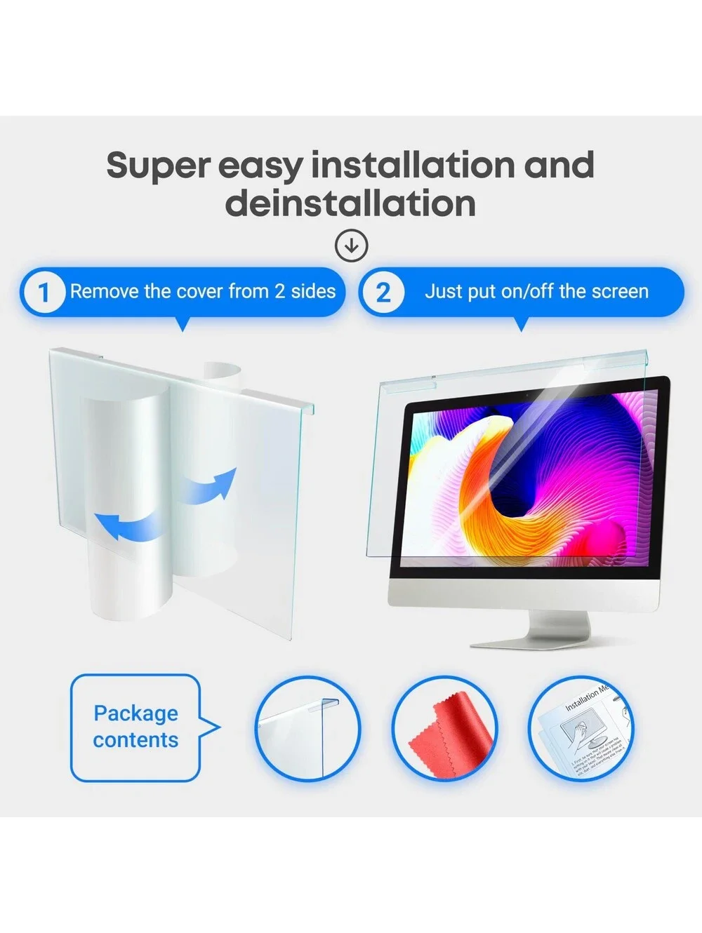 VINTEZ Blue Light Screen Protector for iMac 27